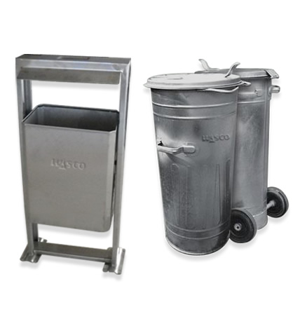 Galvanized Stainless Steel Bins